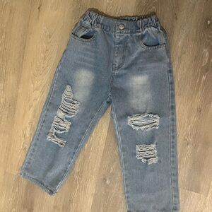 Stylish Distressed Denim Jeans